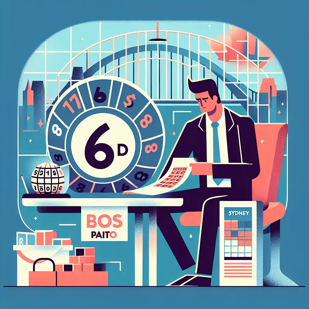 Data Togel Sydney 6D Bos Paito
